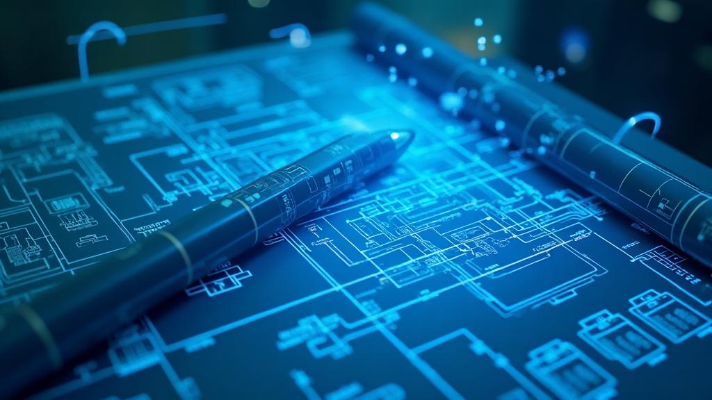 AI analyzing electrical blueprints